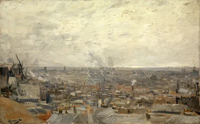 Widok na Paryż z Montmartre